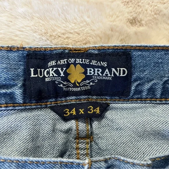 Lucky brand 361 vintage straight jeans size 34x34 - Picture 3 of 7